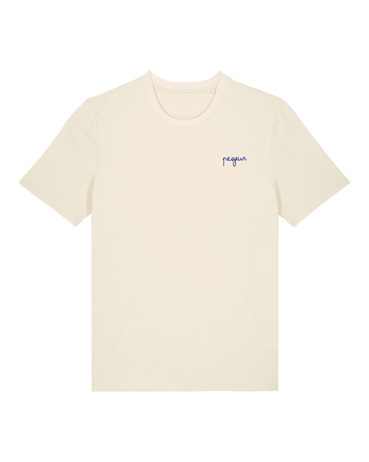 T-shirt Unisex Pesjeur Natural Raw