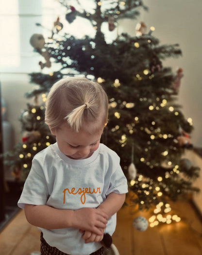 T-shirt Unisex White Baby