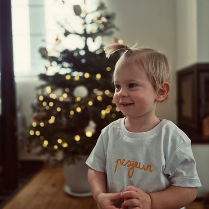 T-shirt Unisex White Baby