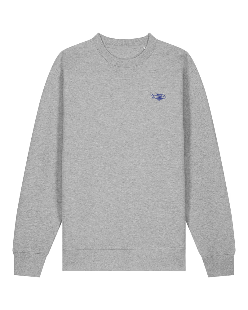 Sweater Unisex Heather Grey